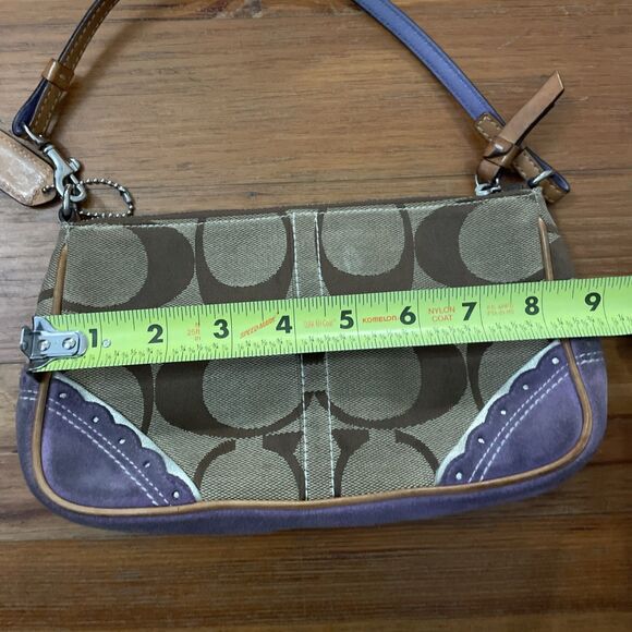 Coach VTG Coral Fish Appliqué Mini Bag & Key Ring Limited Edition H05Q-1491 - Picture 6 of 16